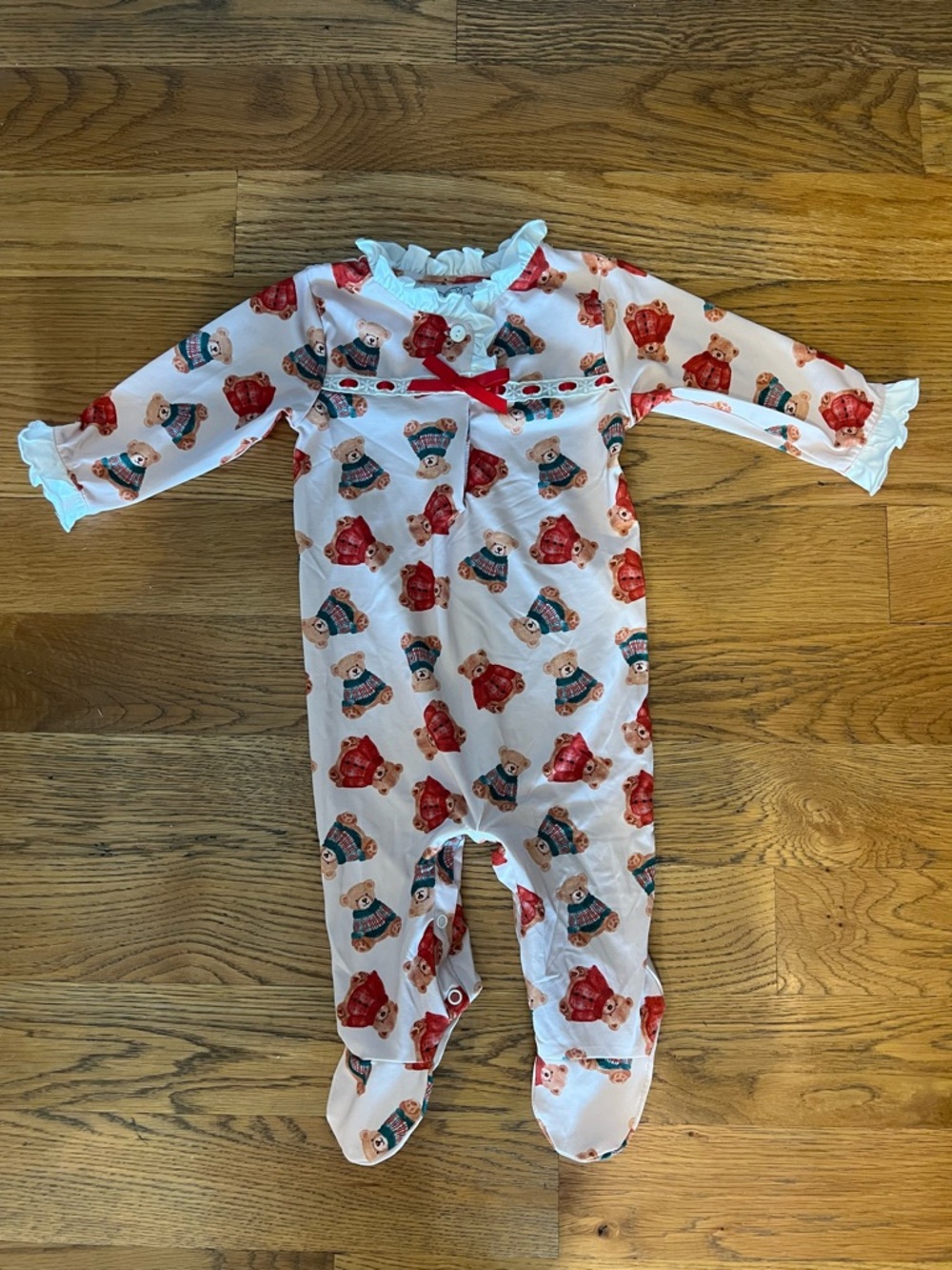 Little Bear Smocks Pajamas